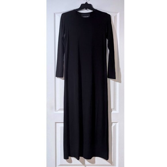 NWT Herskind | Christy Long Sleeve Maxi Dress In Black - Picture 4 of 12